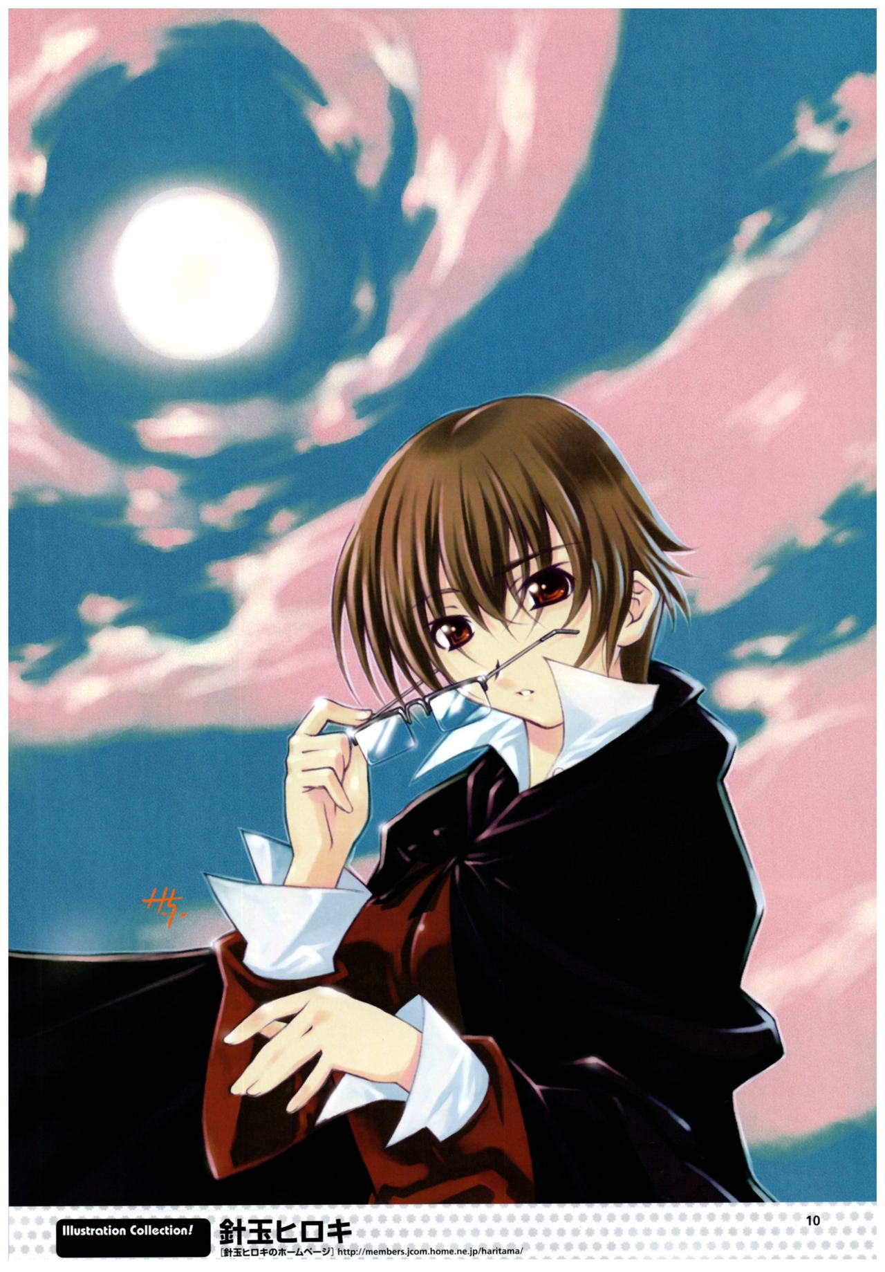 Yoru Ga Kuru! Square Of The Moon Visual Fan Book - Page 133