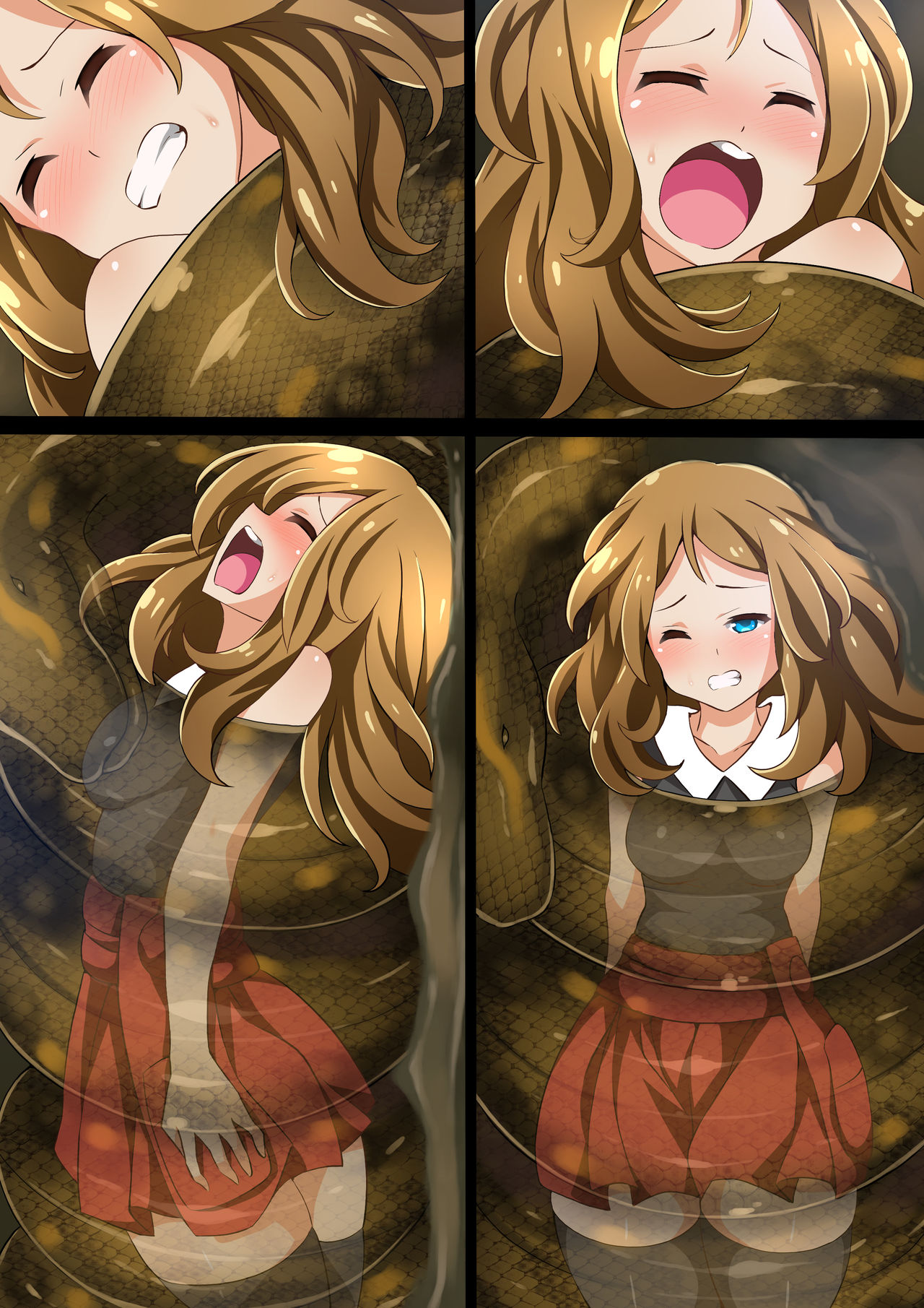 Hell Of Swallowed: Serena VS Anaconda - Page 22