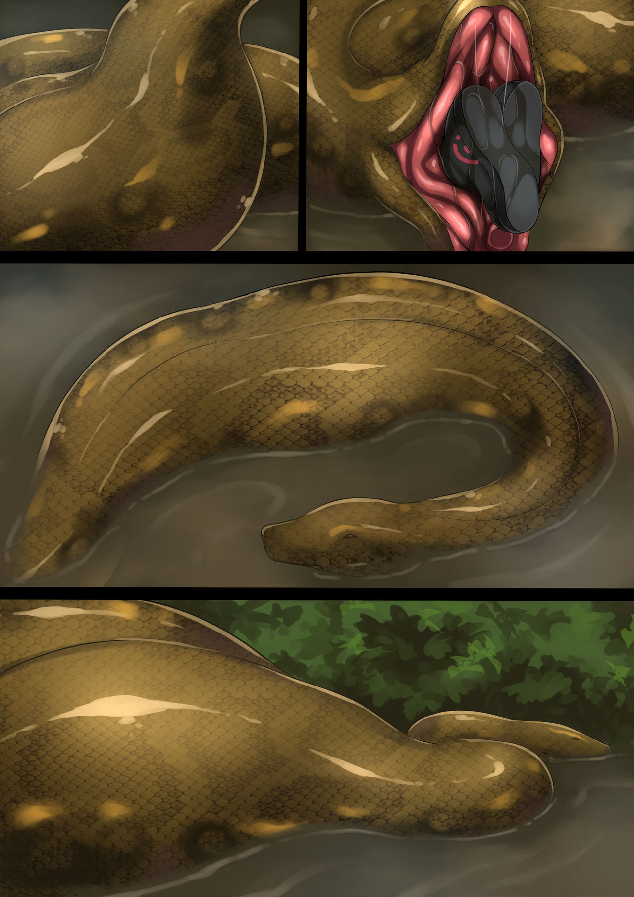 Hell Of Swallowed: Serena VS Anaconda - Page 27