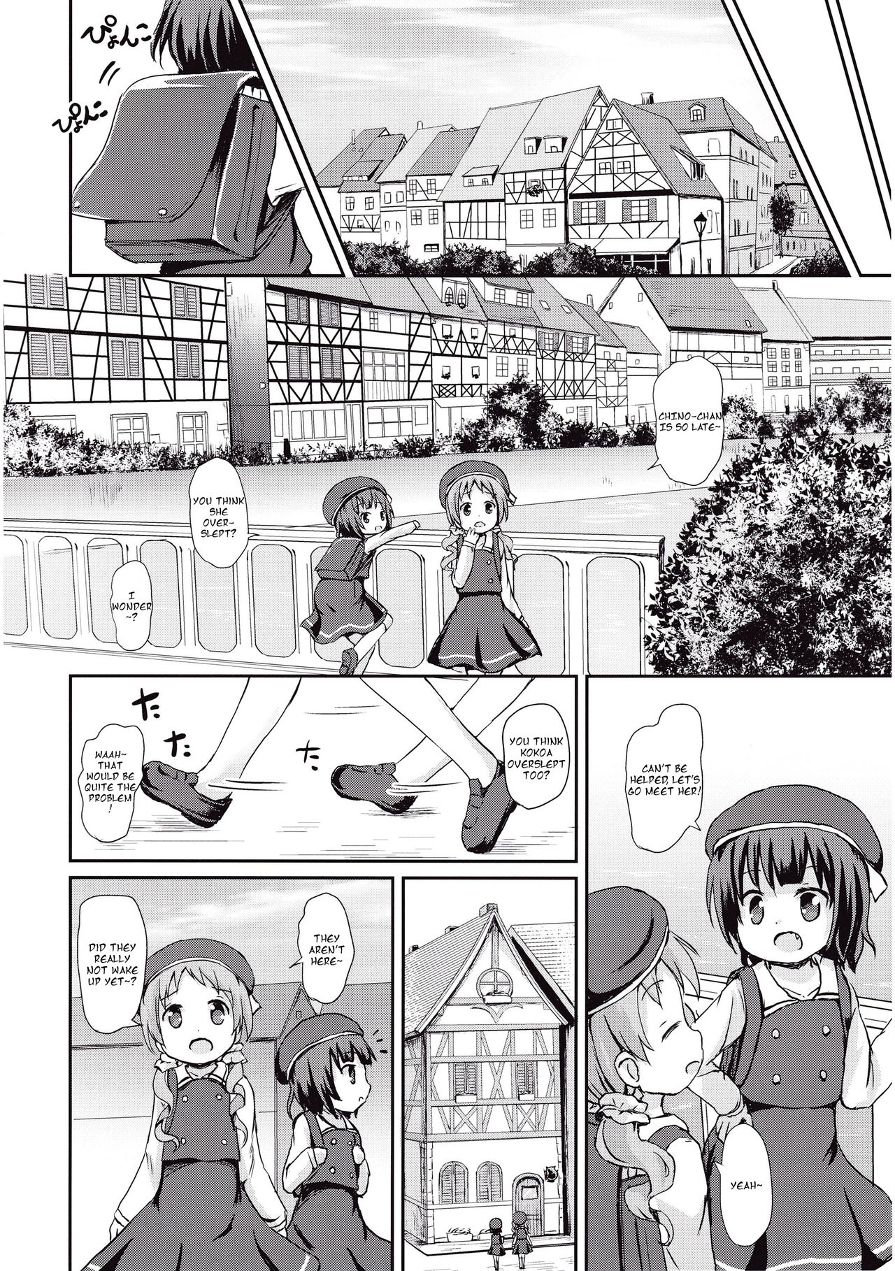 Moshikashite, Chino-chan Onesho Shichatta no?? - Page 12