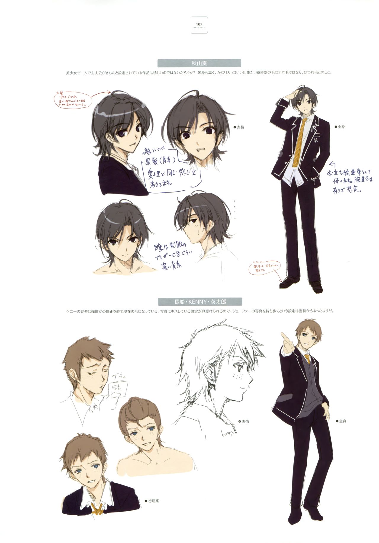 Ushinawareta Mirai o Motomete Visual Fanbook - Page 99