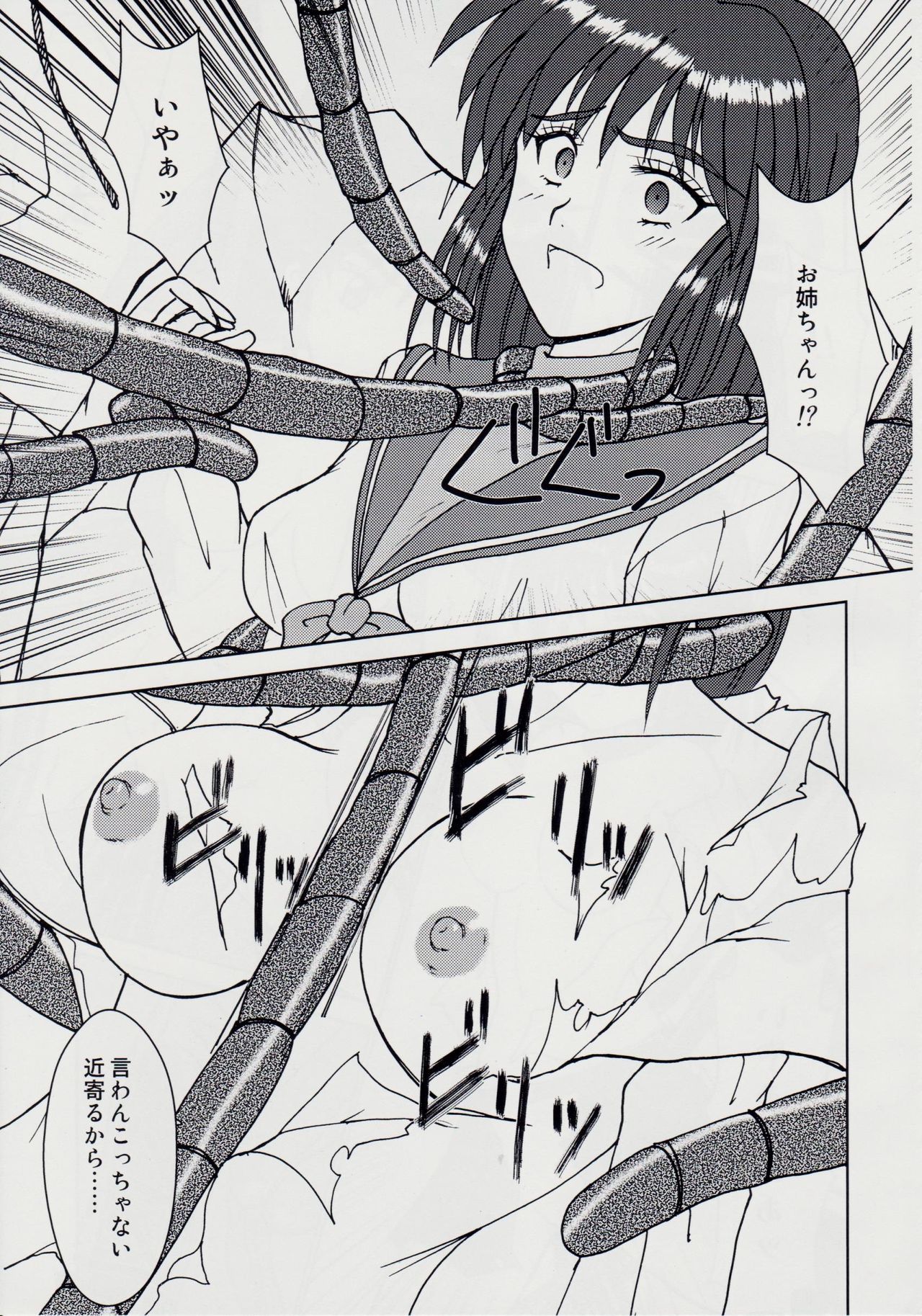 謎の黒猫団 EX 淫獣大聖戦 朧月外伝 - Page 26