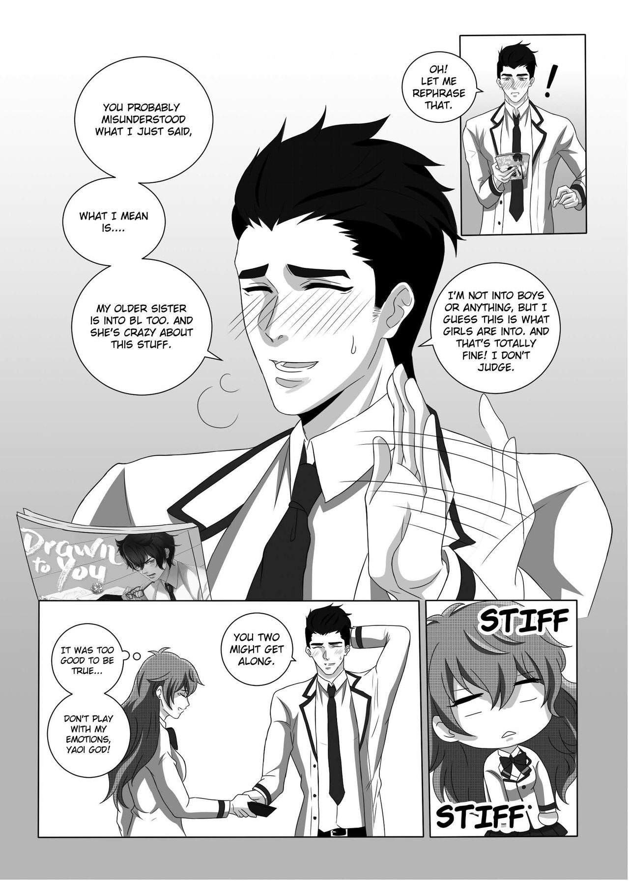 Fujoshi Trapped in a Seme's Perfect Body 1, 2 - Page 44