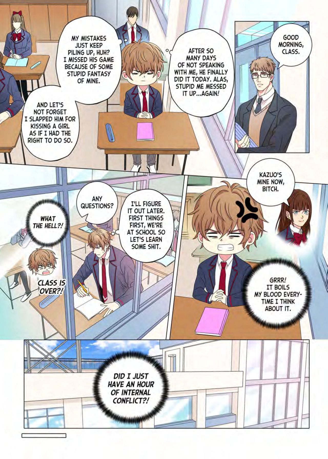 Fujoshi Trapped in a Seme's Perfect Body 3, 4 - Page 261