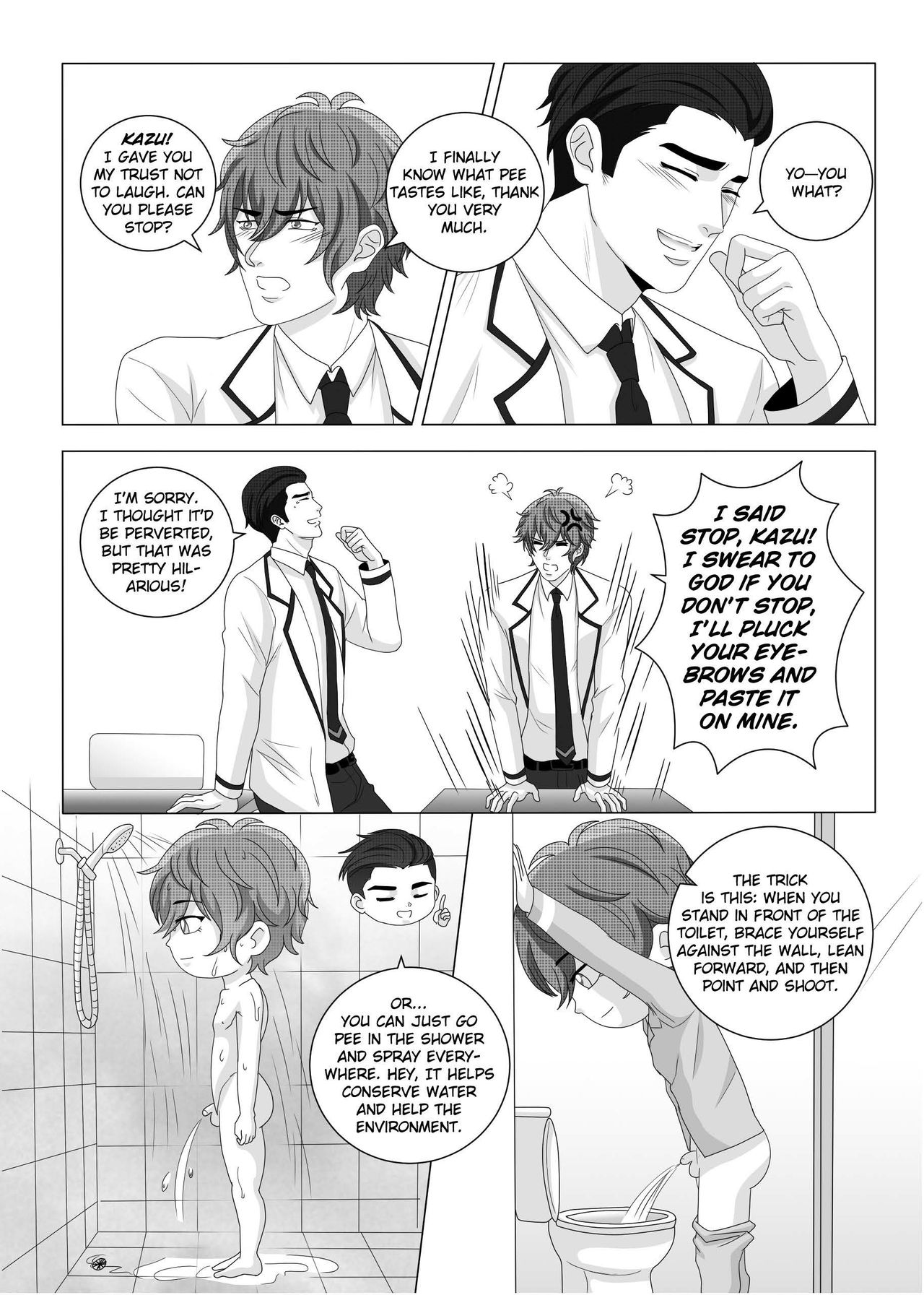 Fujoshi Trapped in a Seme's Perfect Body 3, 4 - Page 40