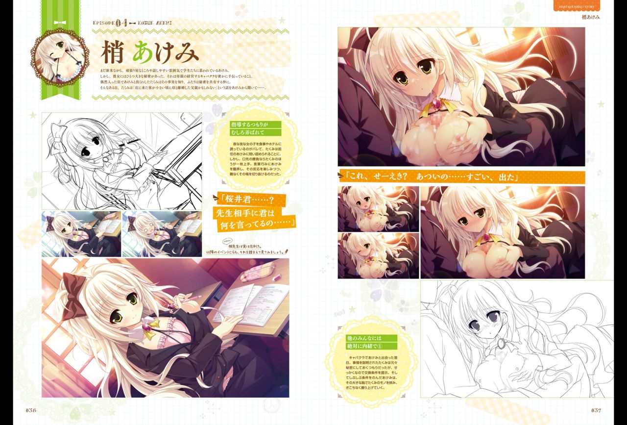 Majo Koi Nikki - Visual Fanbook - Page 21