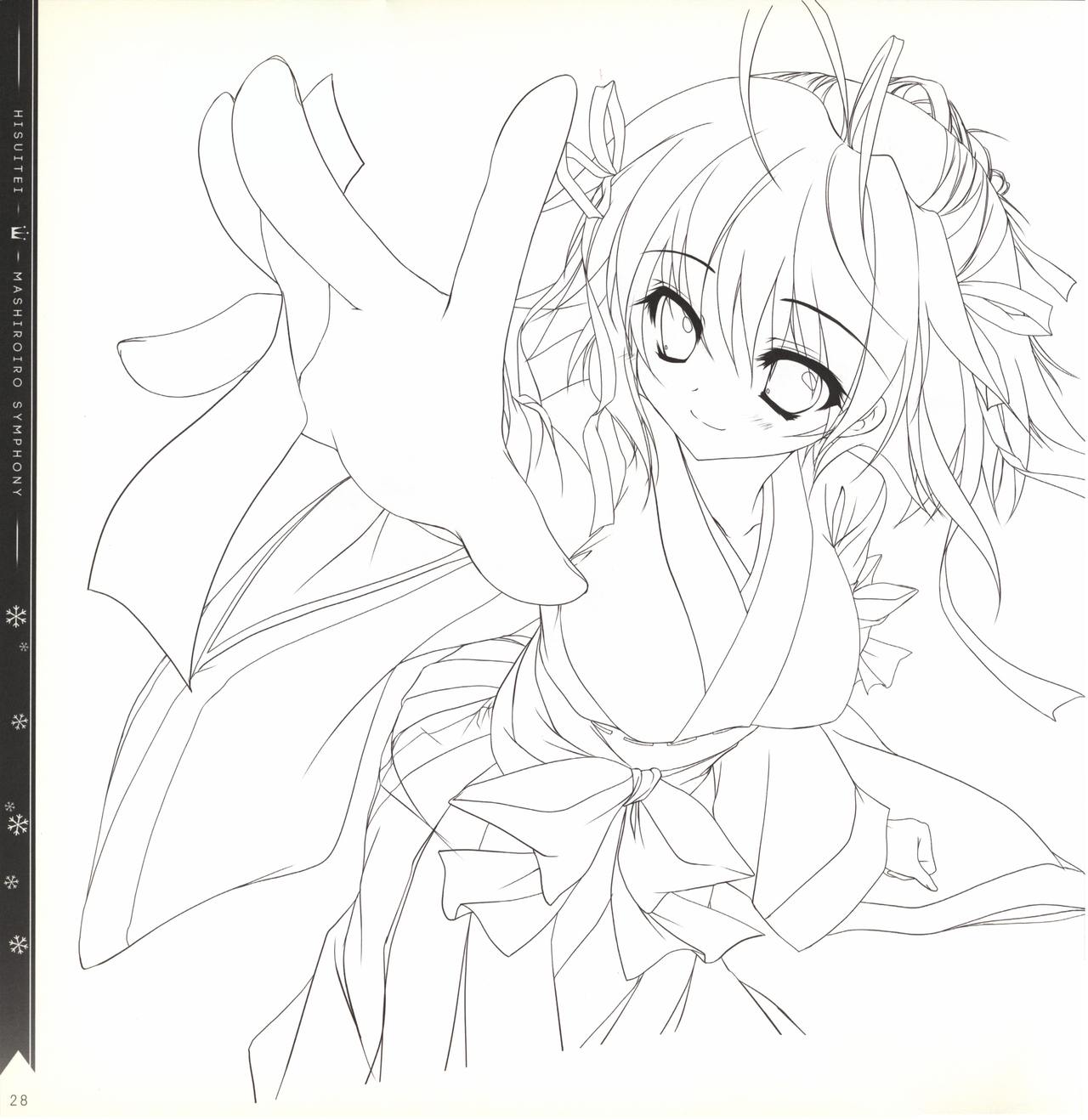 Mashiro-Iro Symphony illustration art book - Page 28