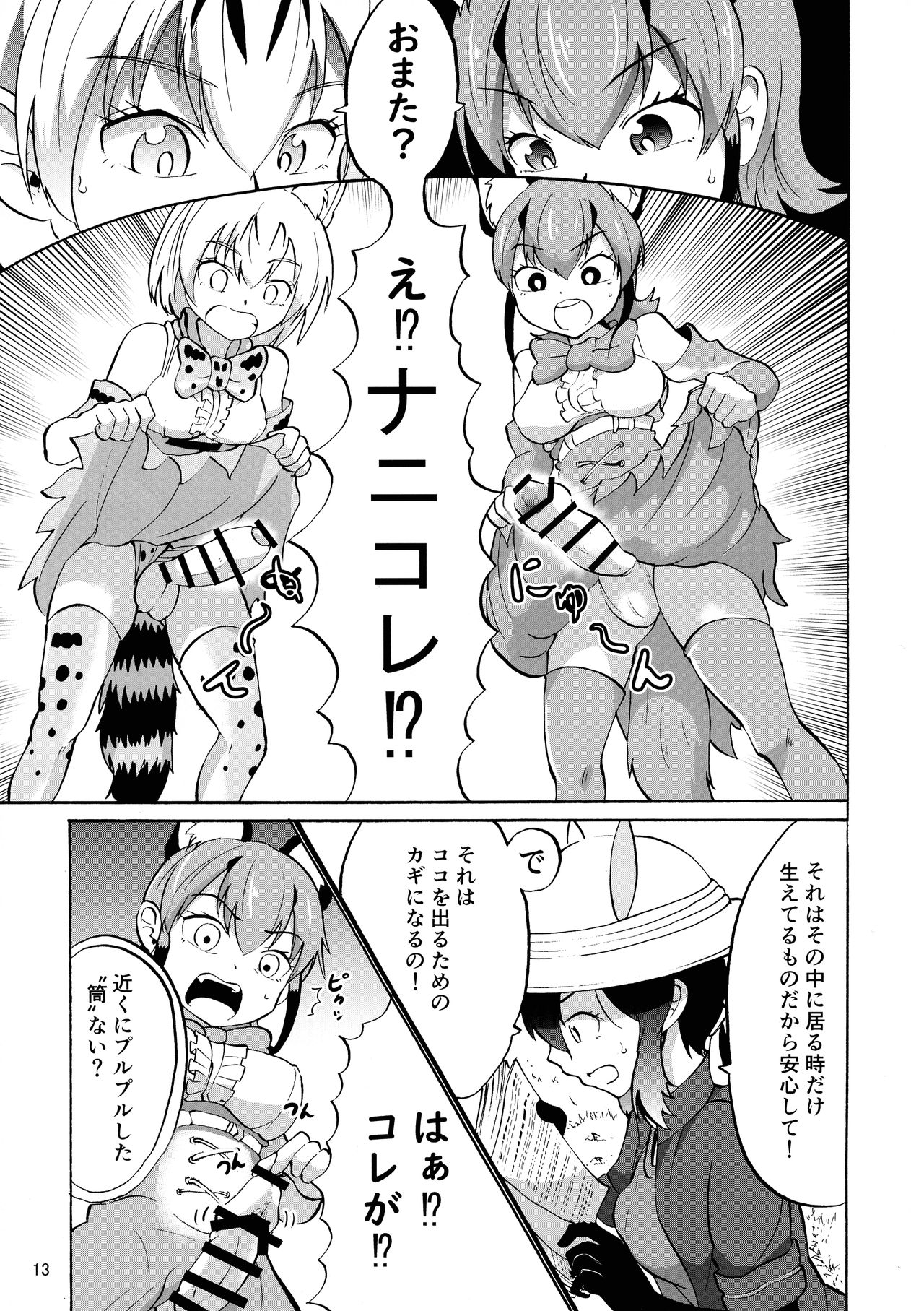 Kemoshiko! Kabuto Awase Goudou - Page 13