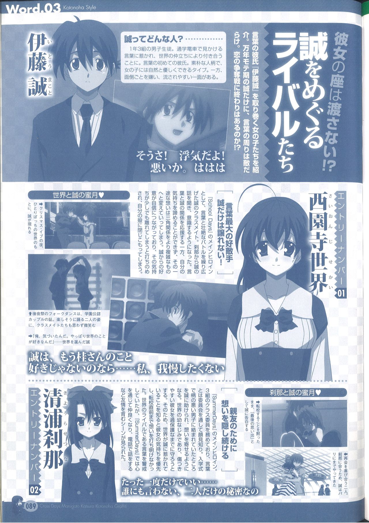 Cross Days Marugoto Katsura Kotonoha Graffiti - Page 95