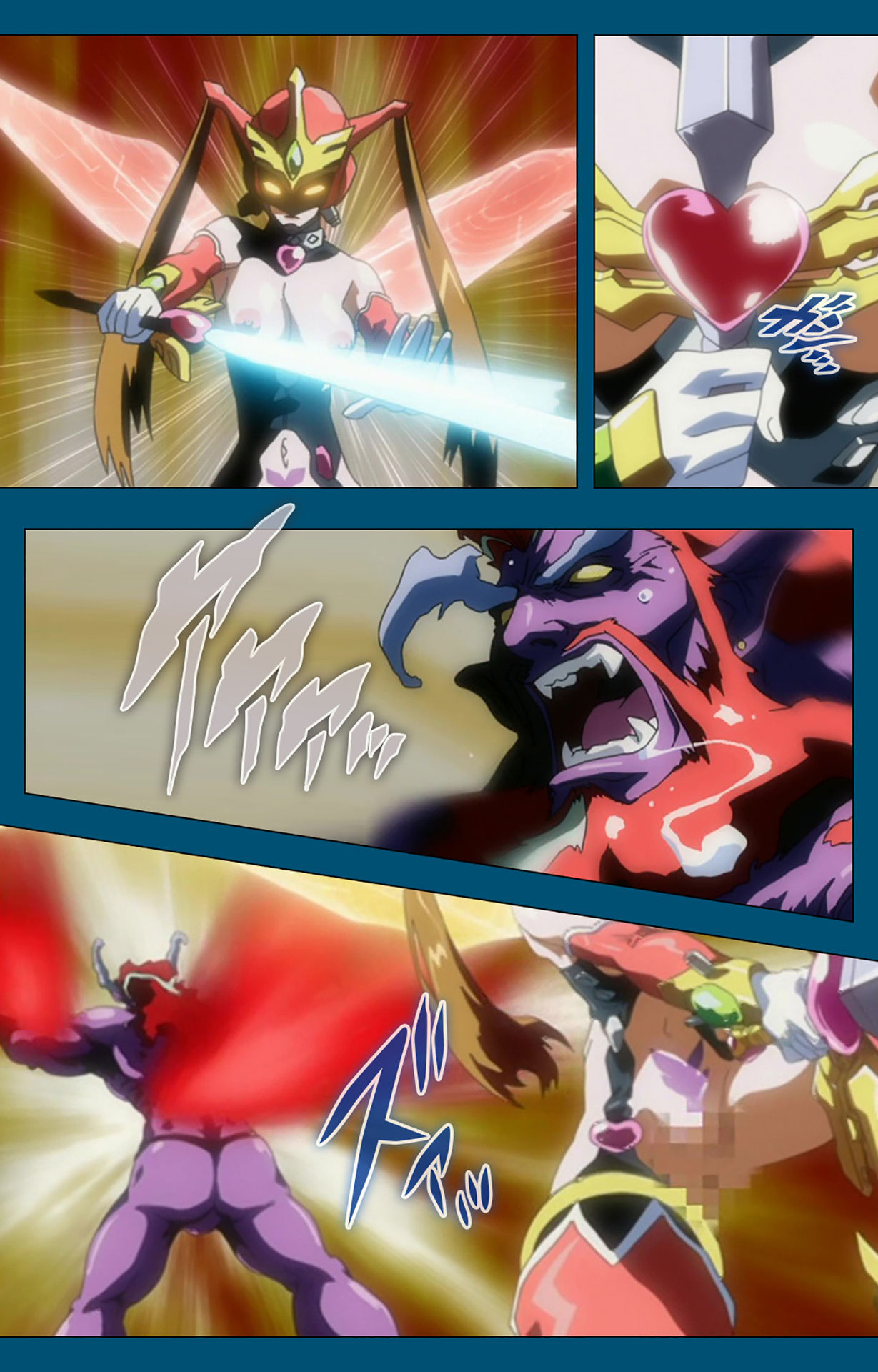 Angel Blade Kanzenban page 377 angel blade parody - full color gloves hentai manga - read online free
