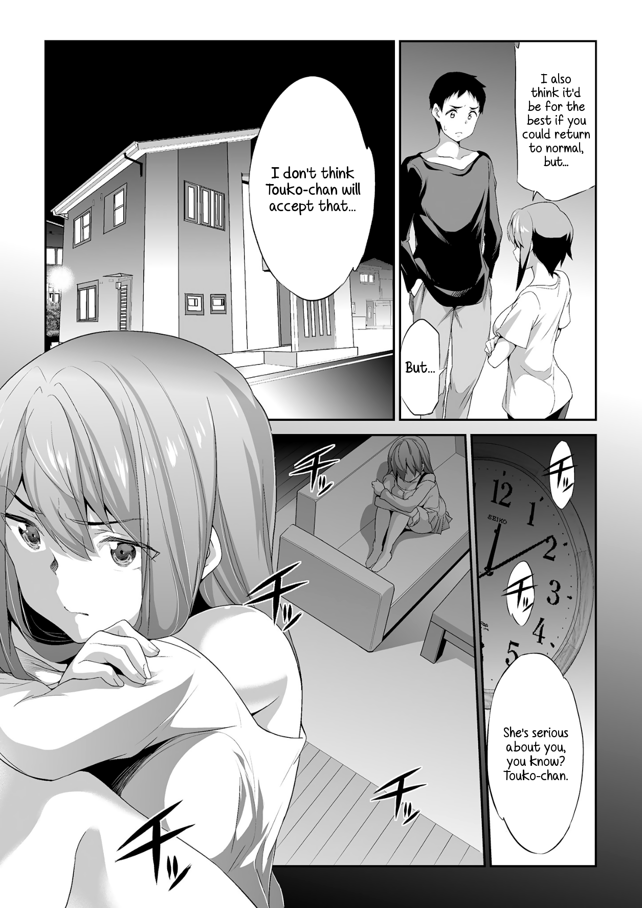 [Spermation (Tukamori Syuuji)] Himitsu 2 & 3 "Zoku 4-gatsu no Owarigoro" "Kuchidomeryou" | Secret 2 & 3 - The End of April Hush Money [English] [Digital] - Page 19