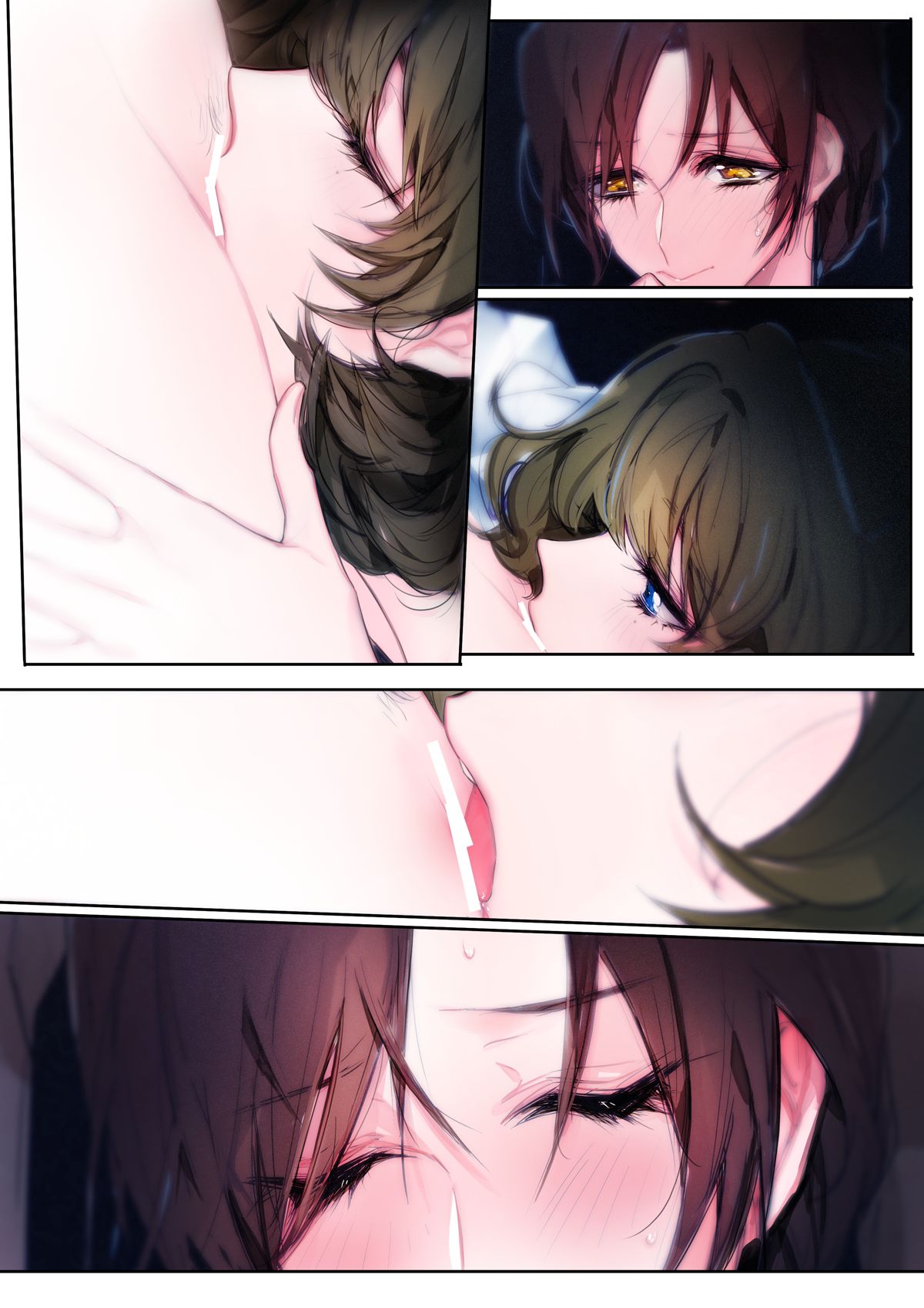Yoru Omou Uta page 28 featuring kaede takagaki the idolmaster parody - full color yuri hentai manga - read online free