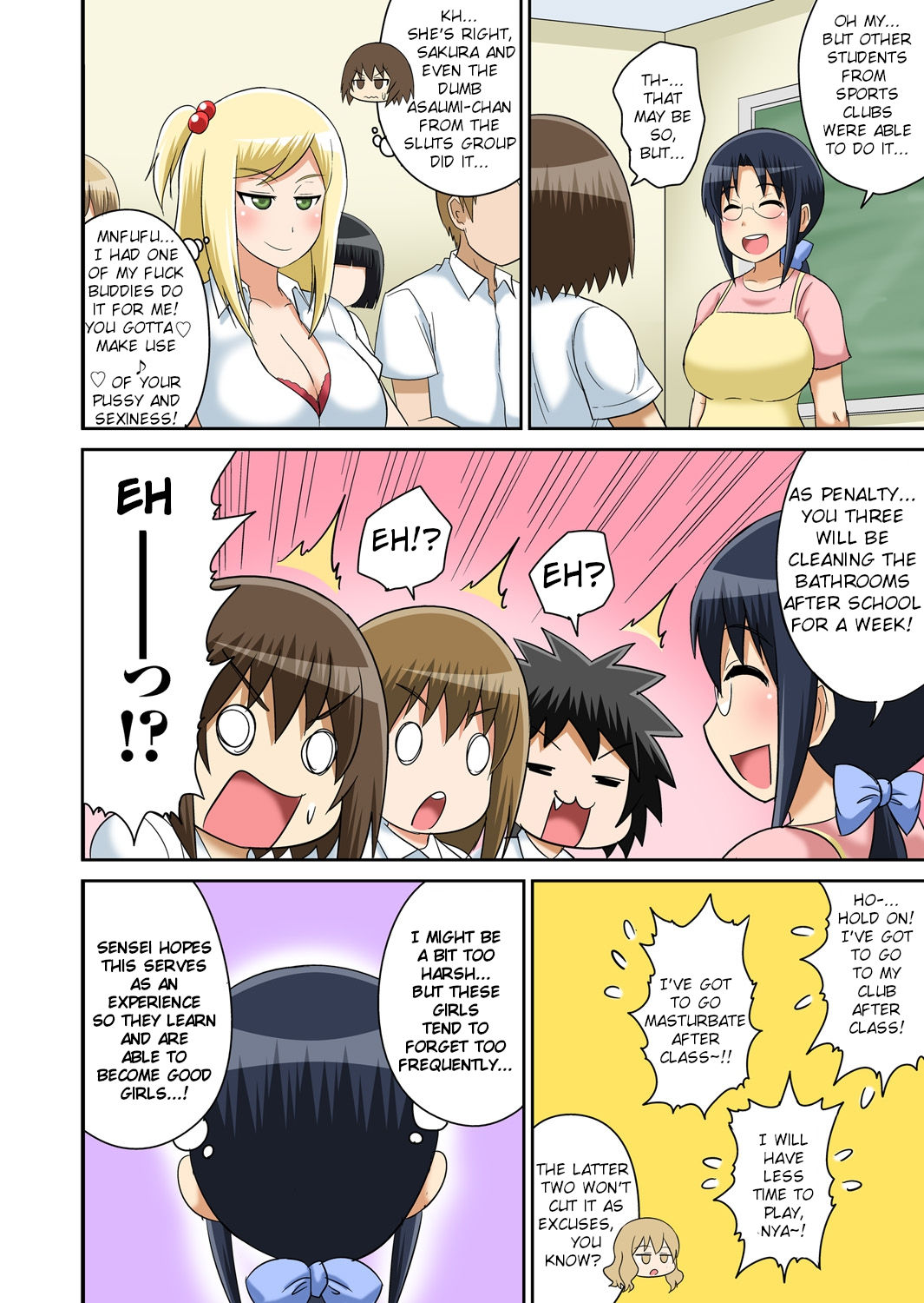 Classmate to Ecchi Jugyou Ch. 9 - Page 12