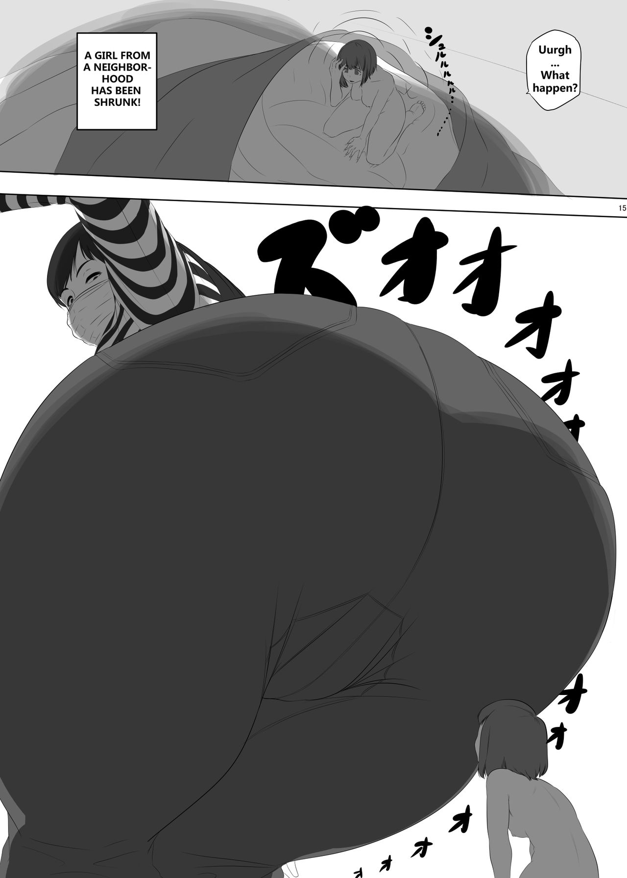 Jintai Shukushou Goudoushi | Body Shrink Joint Comic - Page 14