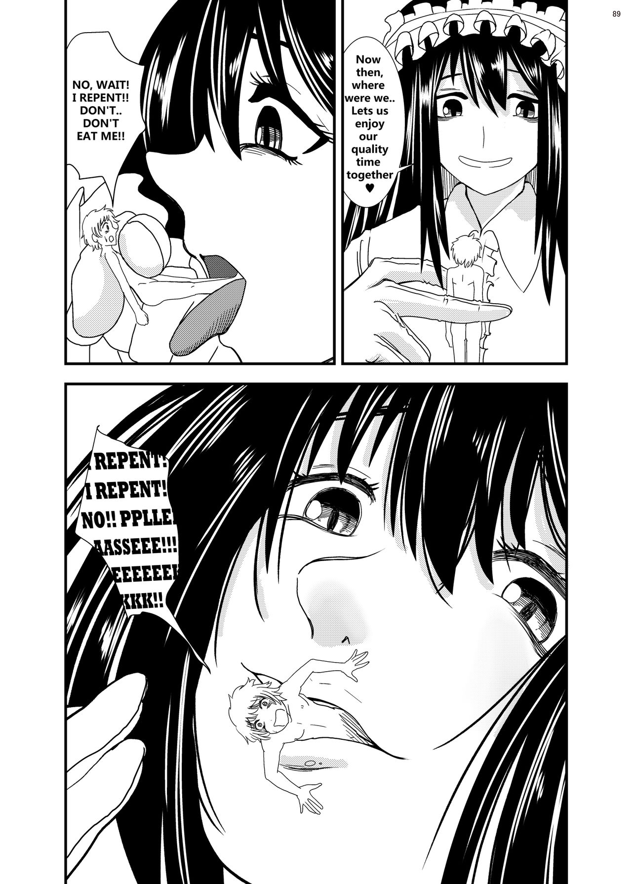 Jintai Shukushou Goudoushi | Body Shrink Joint Comic - Page 88