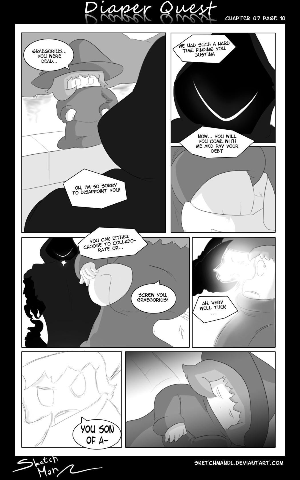 Sketch Man's Diaper Quest Complete - Page 125