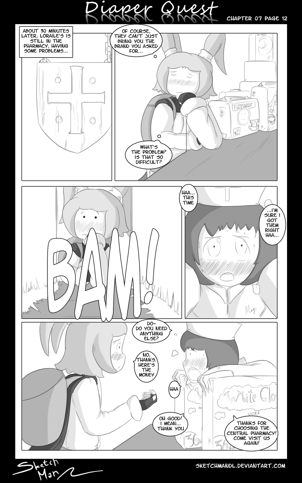 Sketch Man's Diaper Quest Complete - Page 127