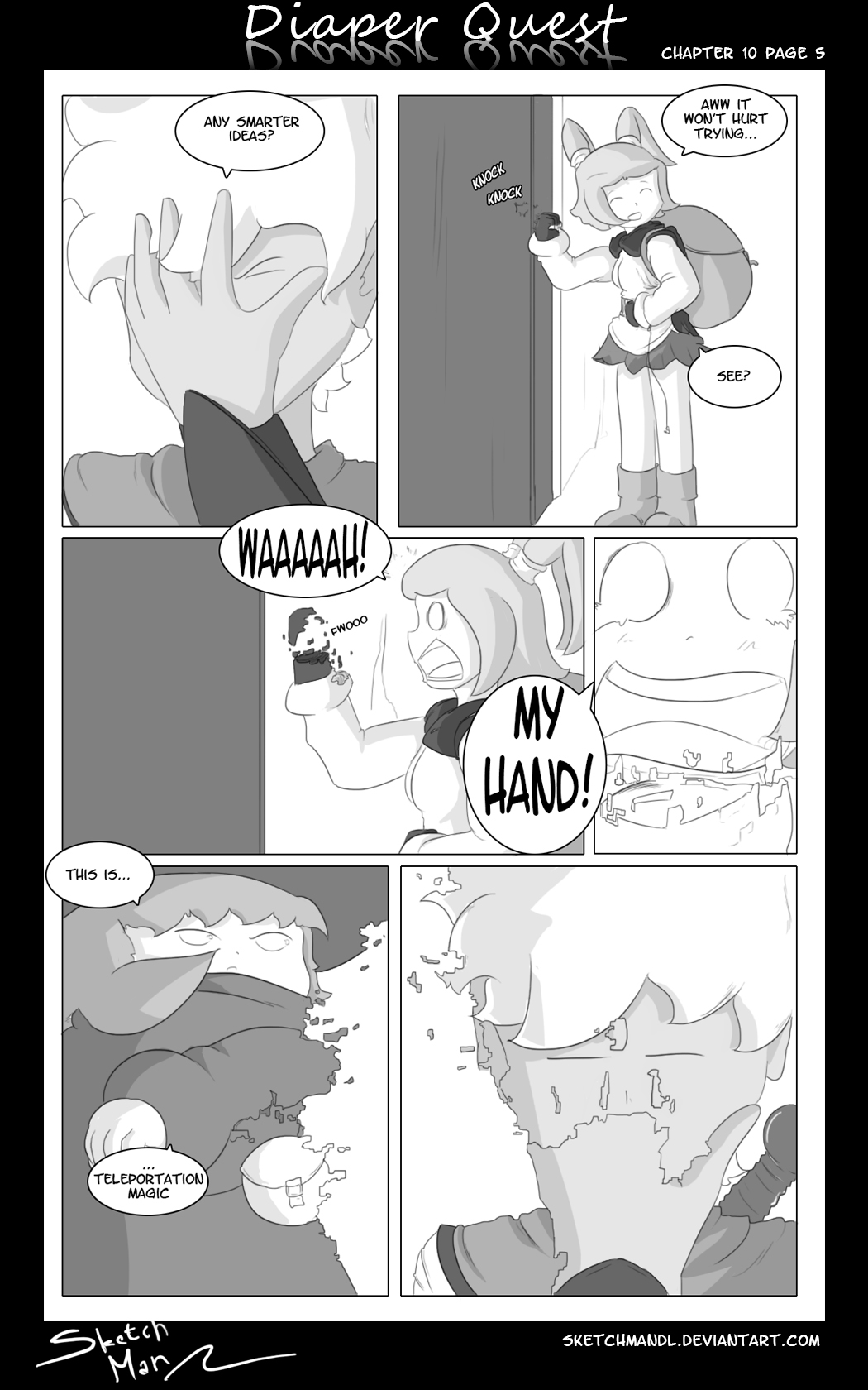Sketch Man's Diaper Quest Complete - Page 173