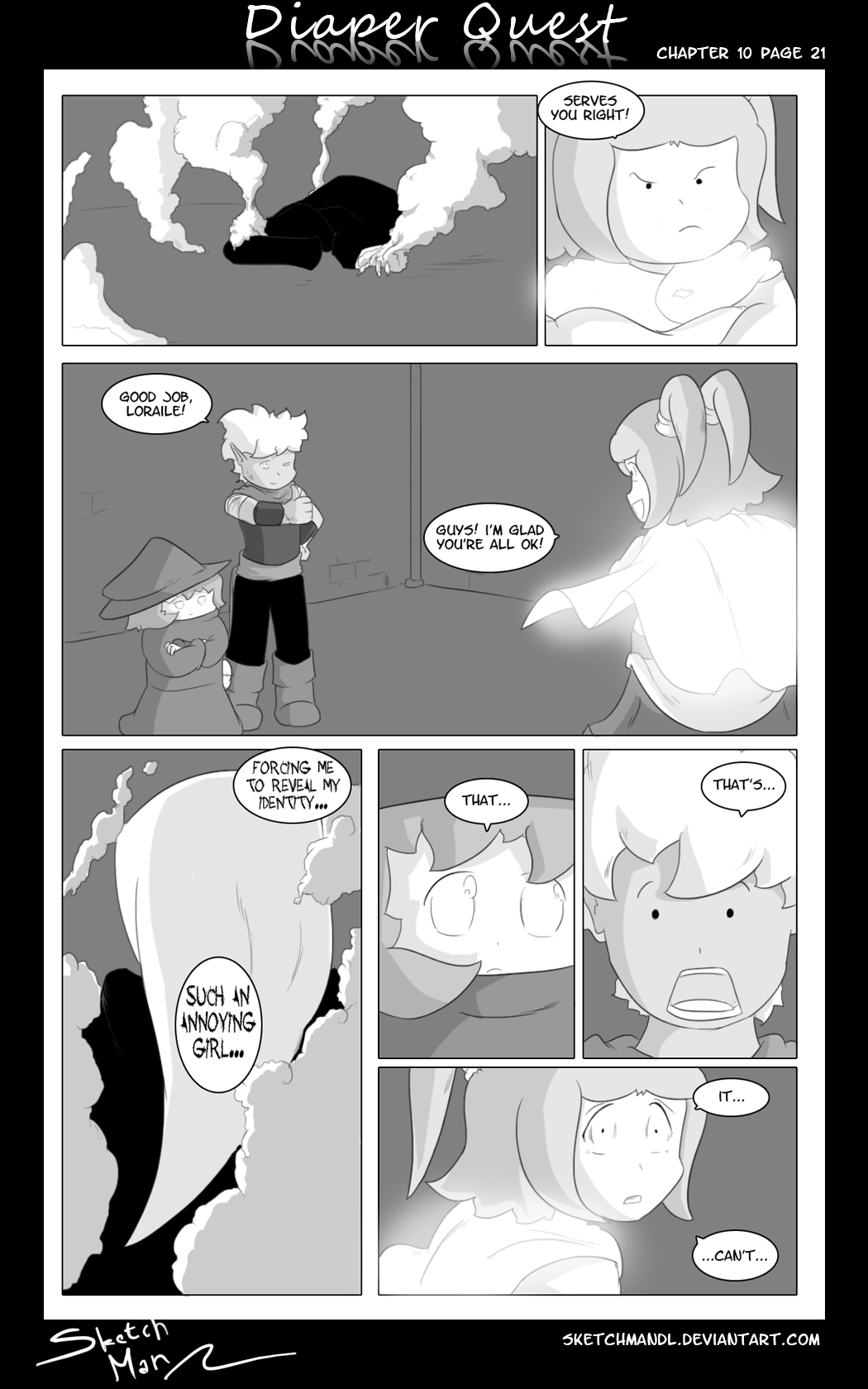 Sketch Man's Diaper Quest Complete - Page 189