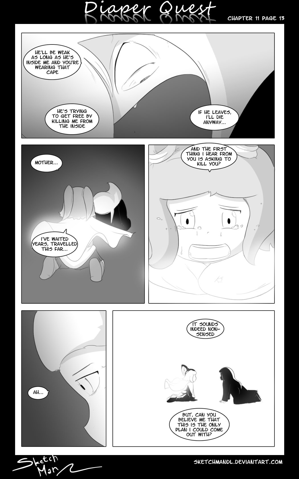 Sketch Man's Diaper Quest Complete - Page 203