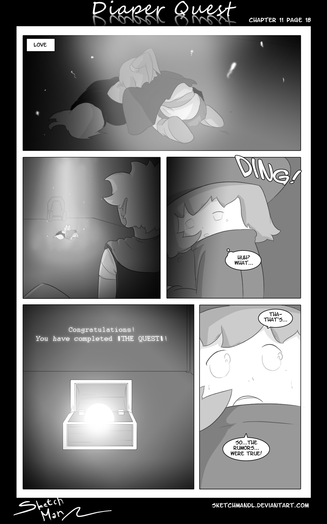 Sketch Man's Diaper Quest Complete - Page 208