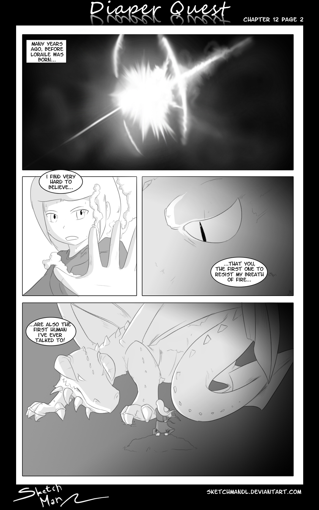 Sketch Man's Diaper Quest Complete - Page 211