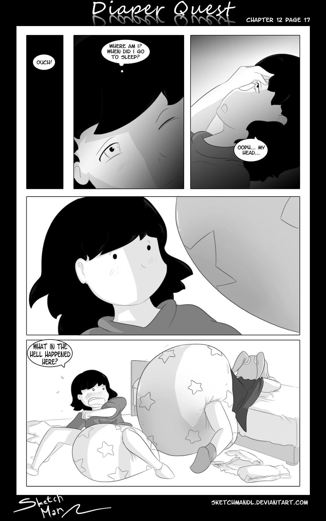 Sketch Man's Diaper Quest Complete - Page 226