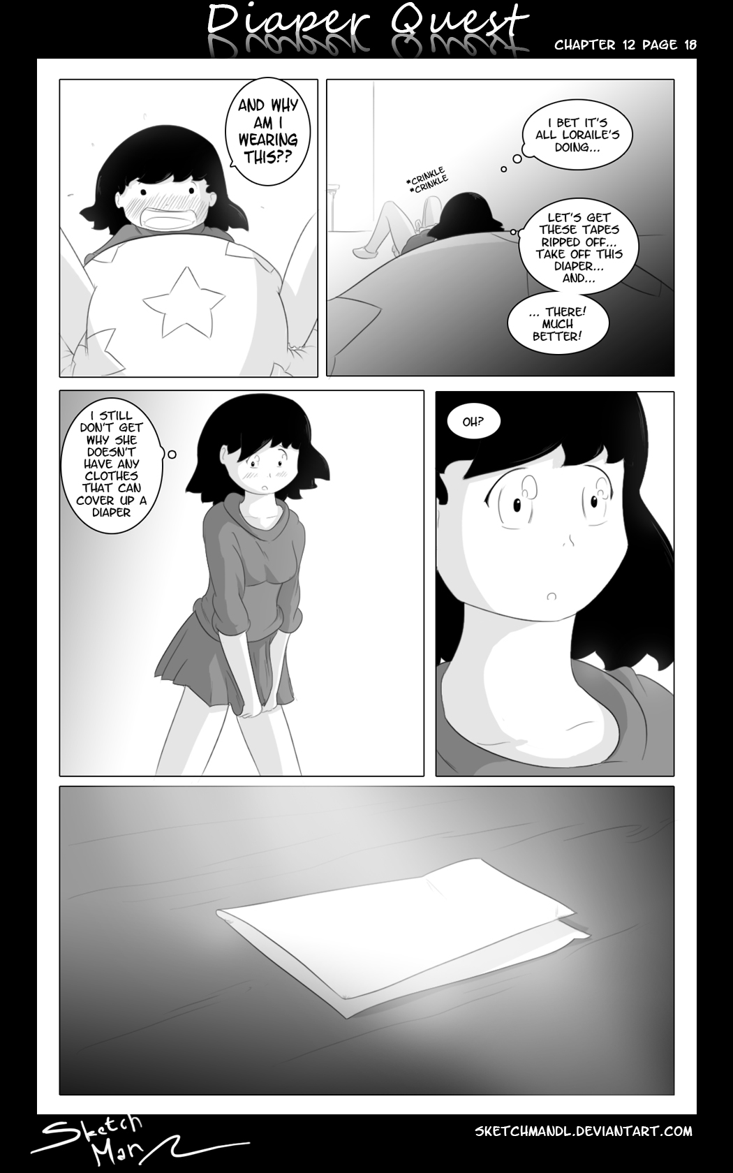 Sketch Man's Diaper Quest Complete - Page 227