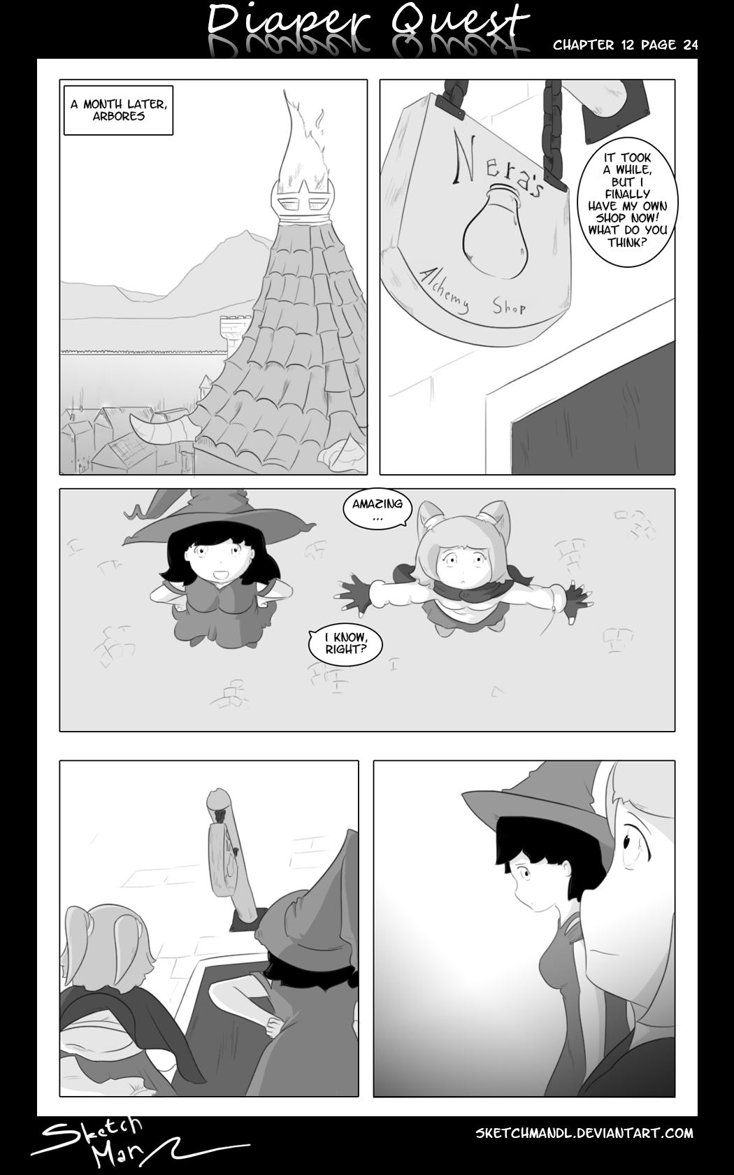 Sketch Man's Diaper Quest Complete - Page 233
