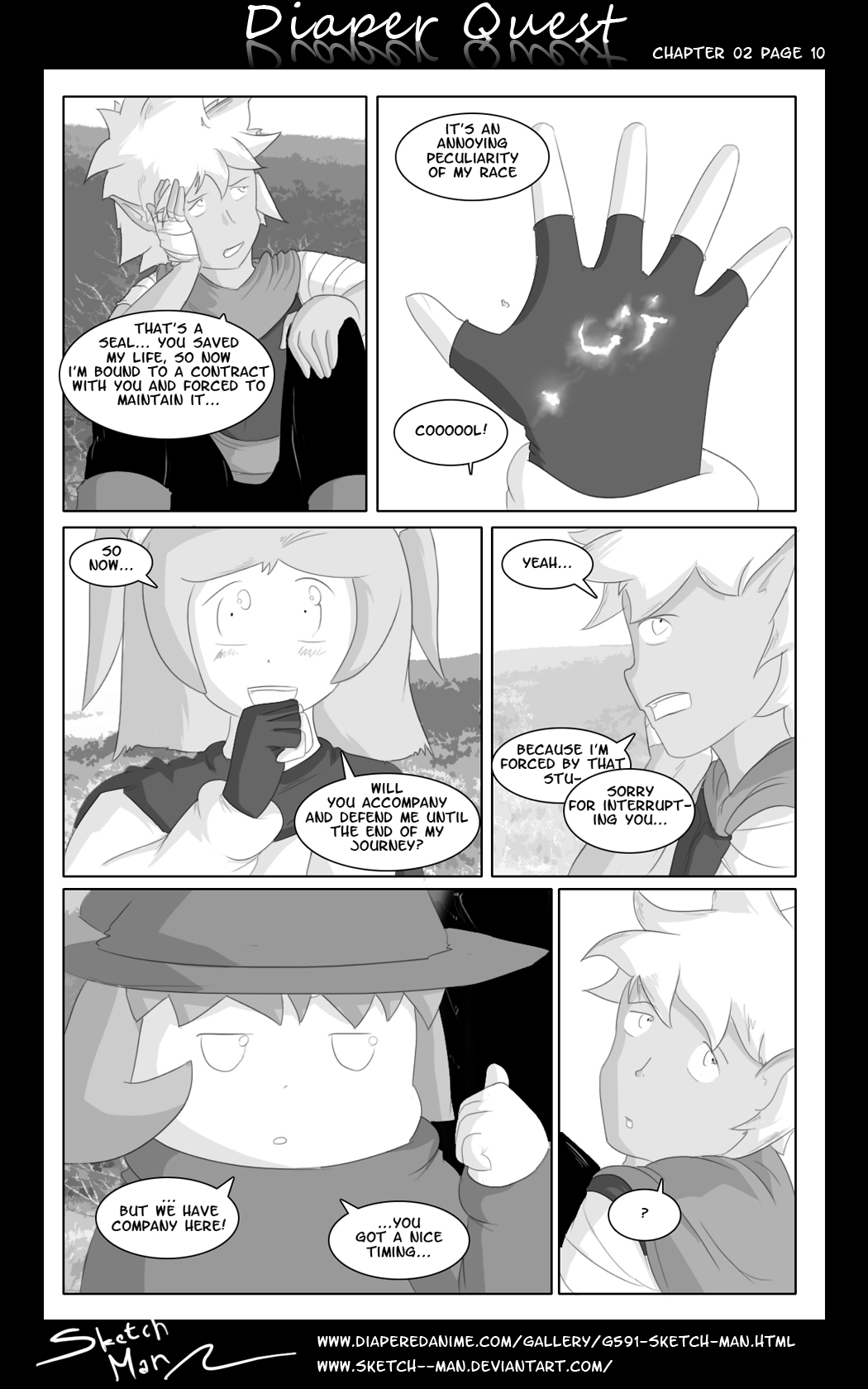 Sketch Man's Diaper Quest Complete - Page 30