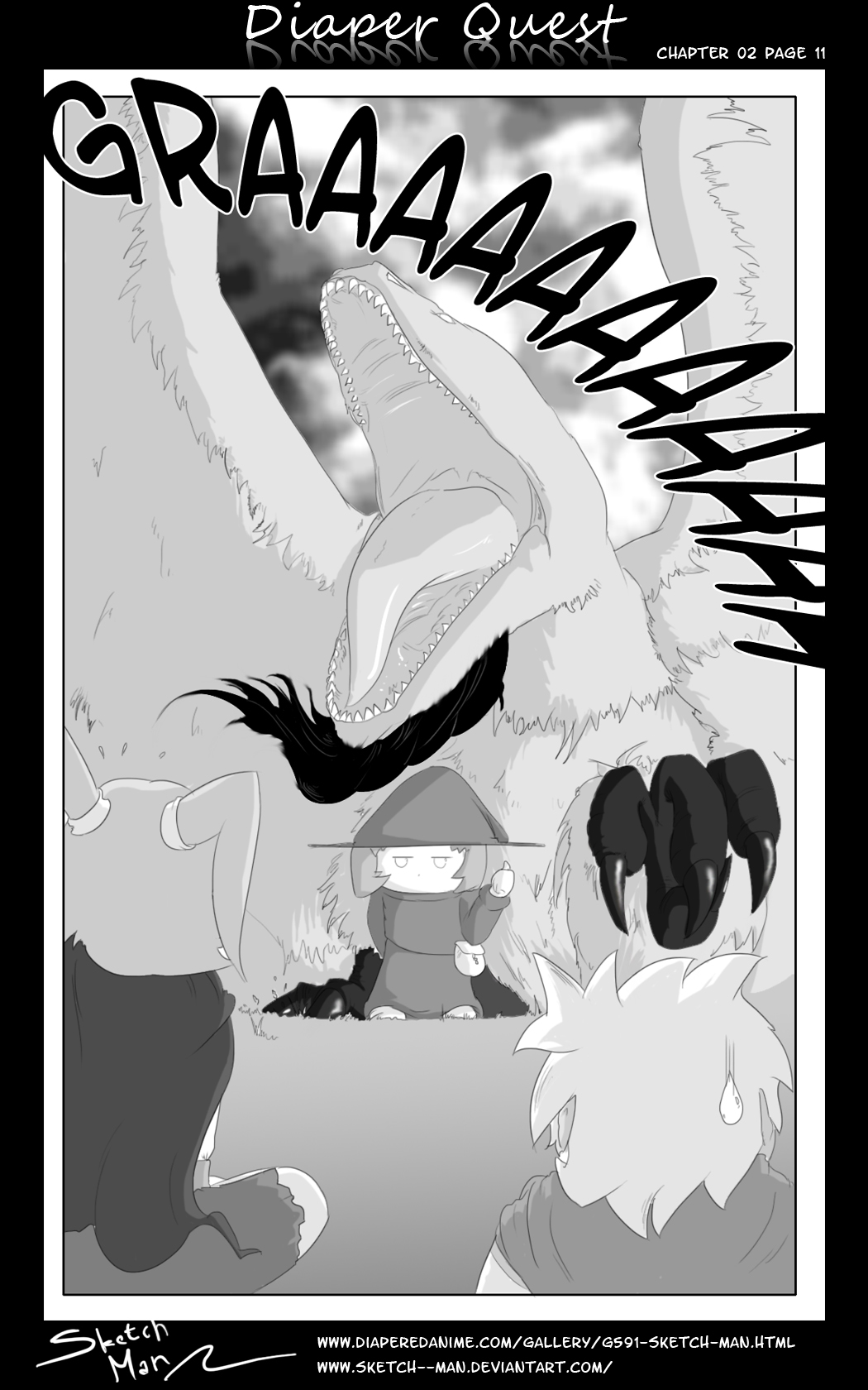Sketch Man's Diaper Quest Complete - Page 31