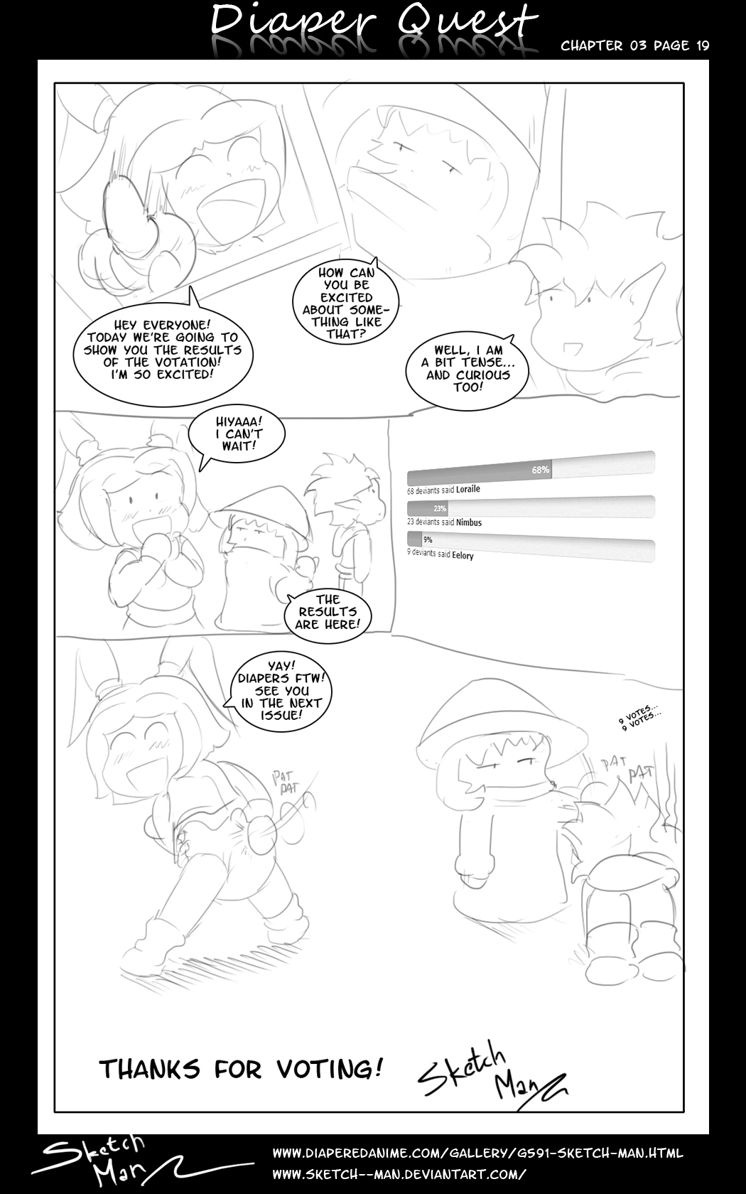 Sketch Man's Diaper Quest Complete - Page 58