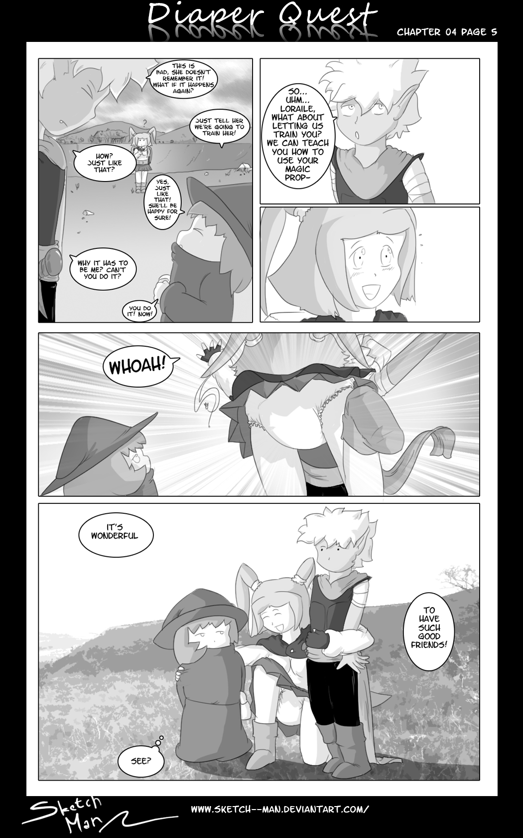 Sketch Man's Diaper Quest Complete - Page 63