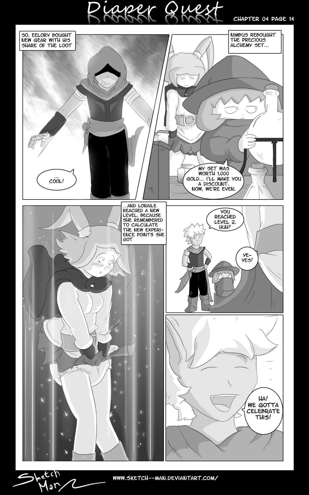 Sketch Man's Diaper Quest Complete - Page 72