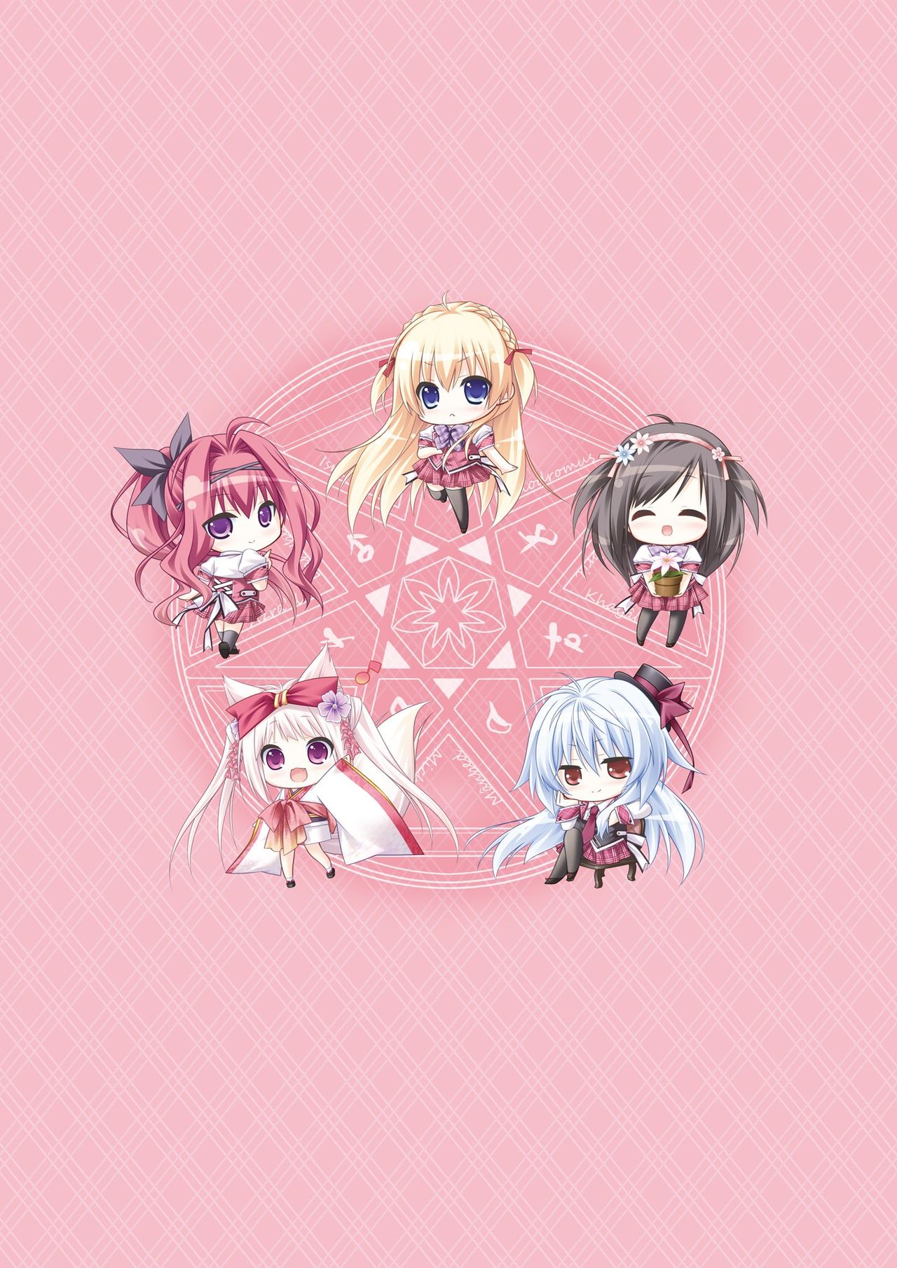 Hanairo Heptagram visual fanbook - Page 142