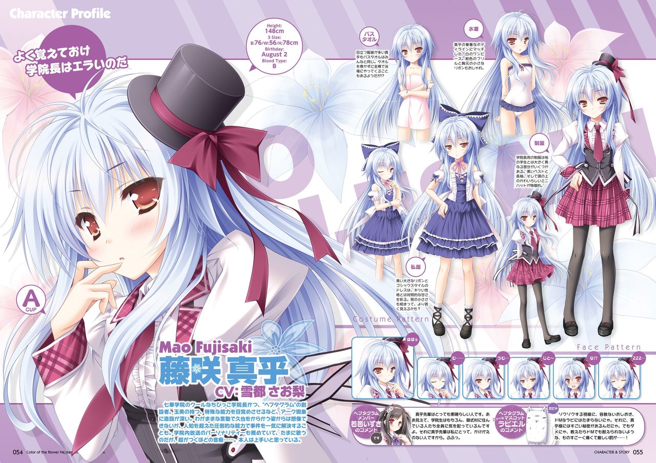 Hanairo Heptagram visual fanbook - Page 53
