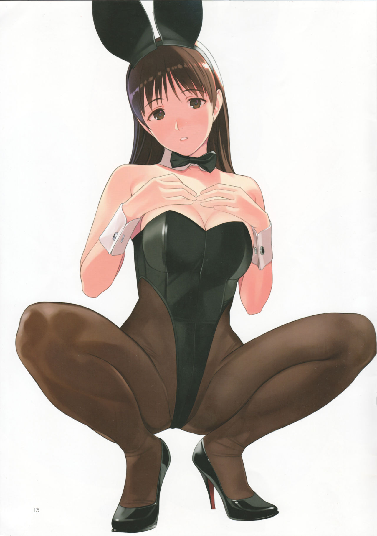 Nitta-san no Chou High Leg Bunny Seikatsu - Page 13