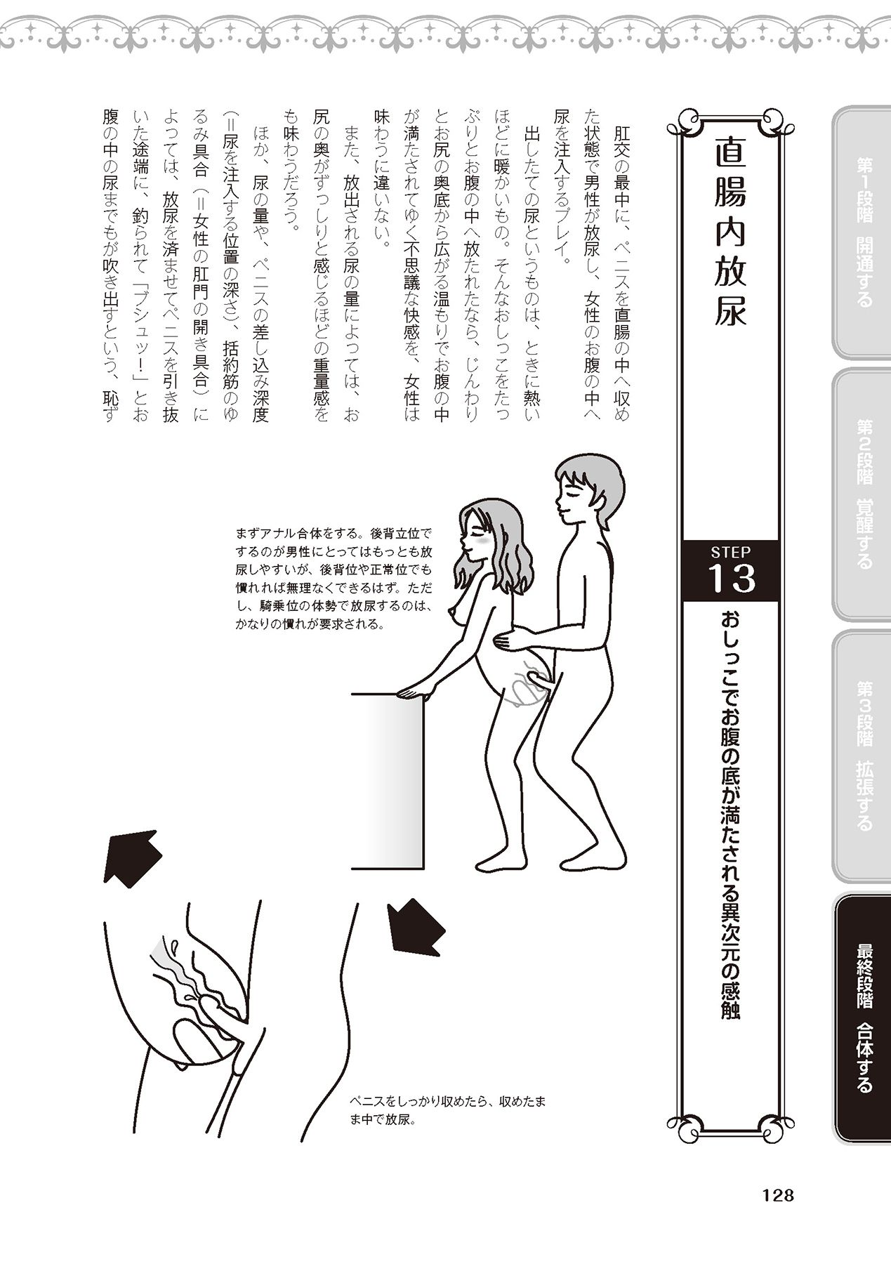 アナル性感開発・お尻エッチ 完全マニュアル イラスト版…尻アナッ！ - Page 130
