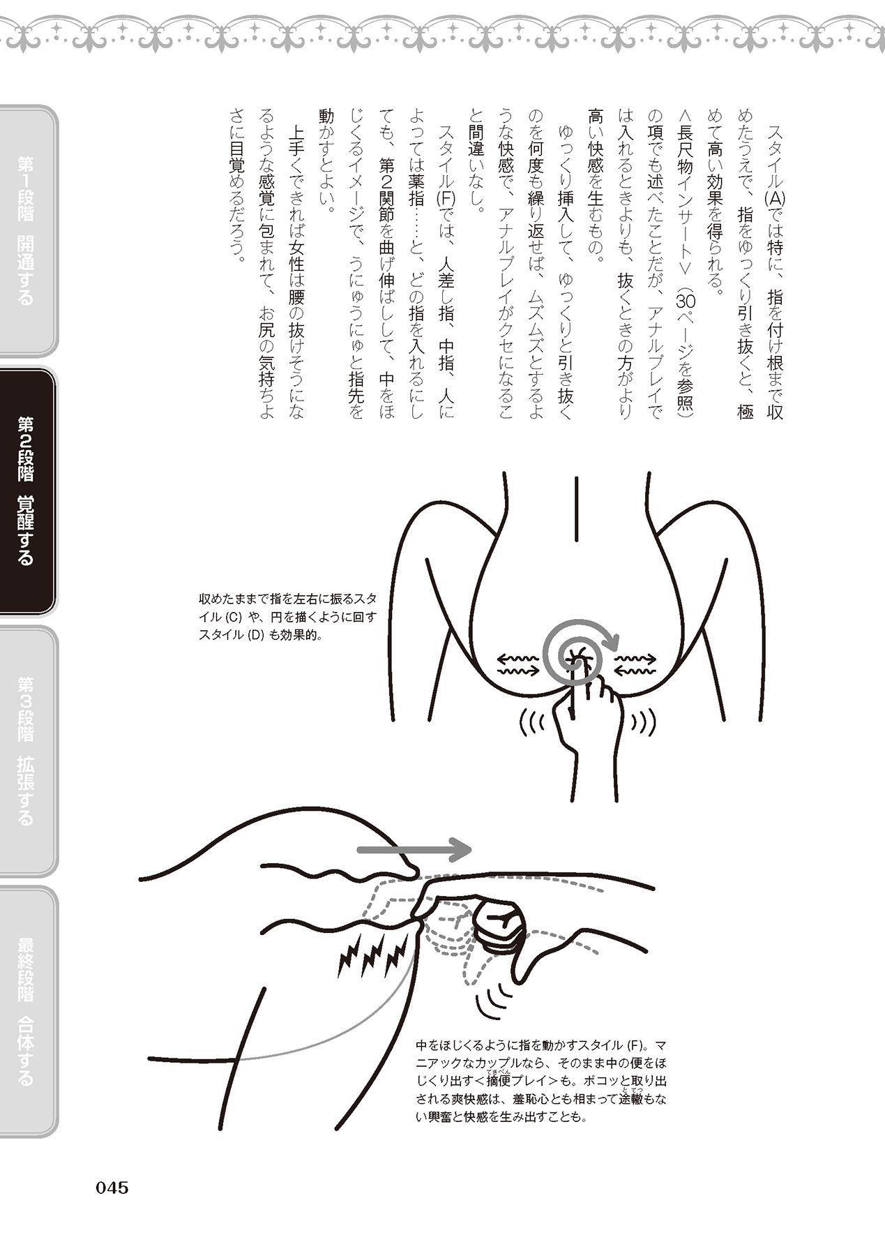 アナル性感開発・お尻エッチ 完全マニュアル イラスト版…尻アナッ！ - Page 47