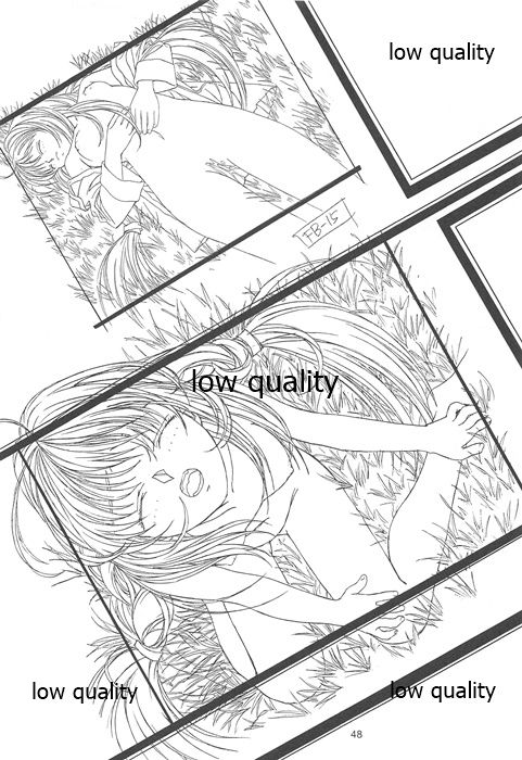 Flutter of birds 線画集 - Page 47