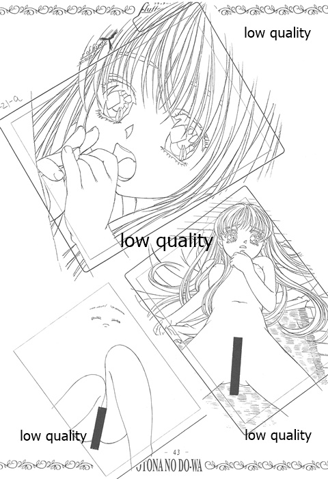 flutter of birdsII 天使たちの翼 線画集 - Page 42