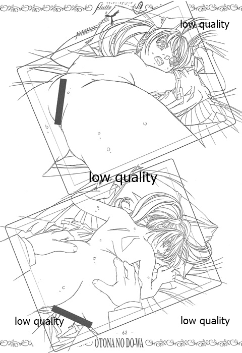 flutter of birdsII 天使たちの翼 線画集 - Page 61