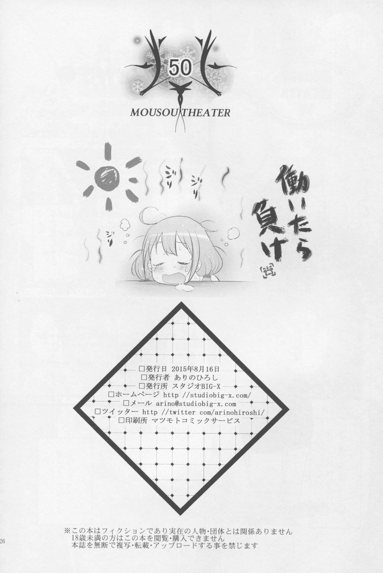 MOUSOU THEATER 50 - Page 26