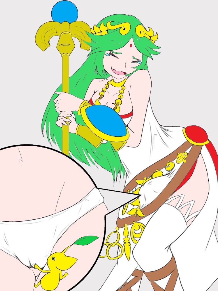 Hentai Kamen's Ticklish Palutena - Page 30