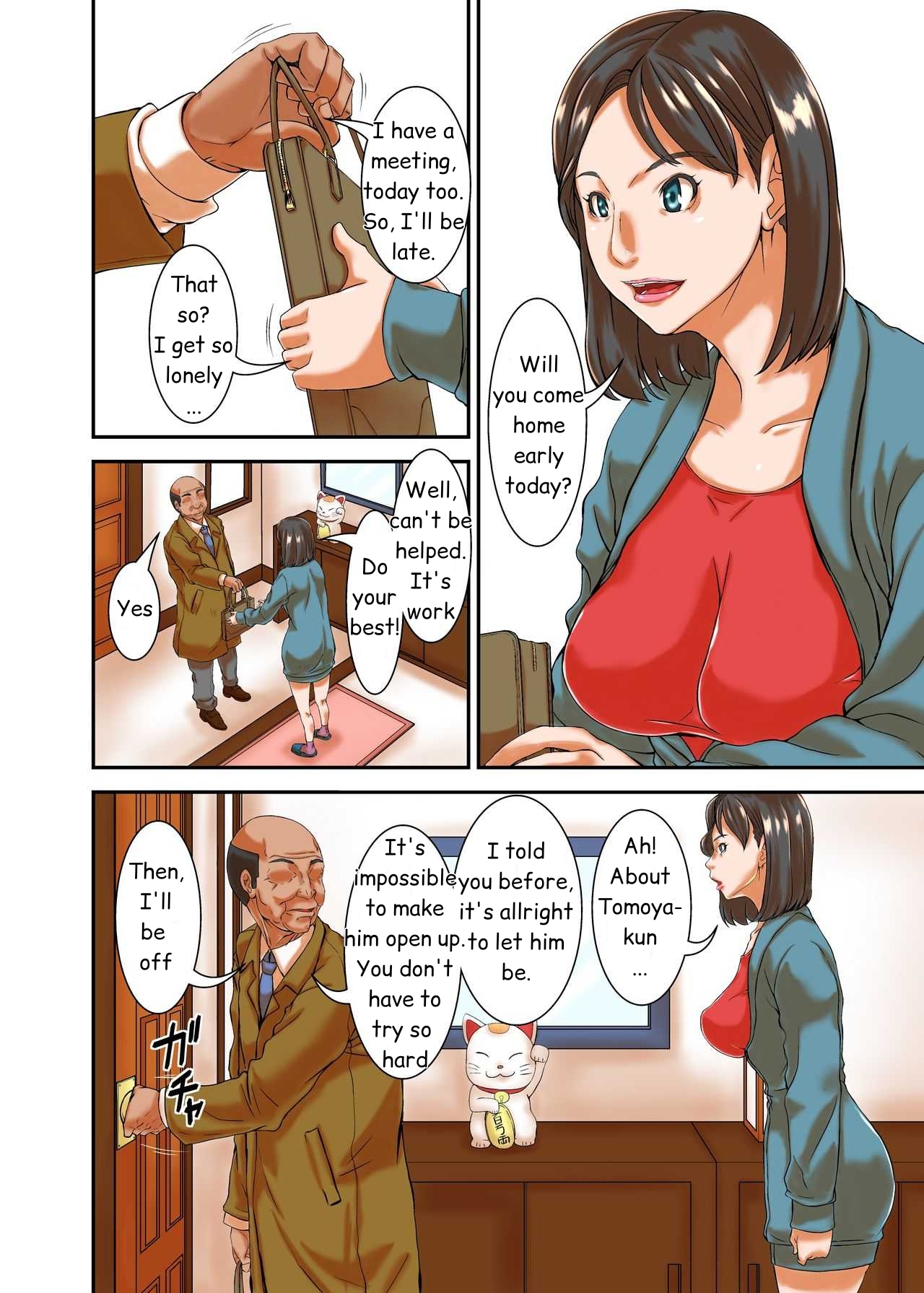 Page 2 of [Hoyoyodou] Saikon Aite no Musuko ga Watashi no Gravure Idol Jidai no Fan datta kara.. Tsui | Because my stepson was a fan of the Gravure Idol me... i couldn't help it [English]