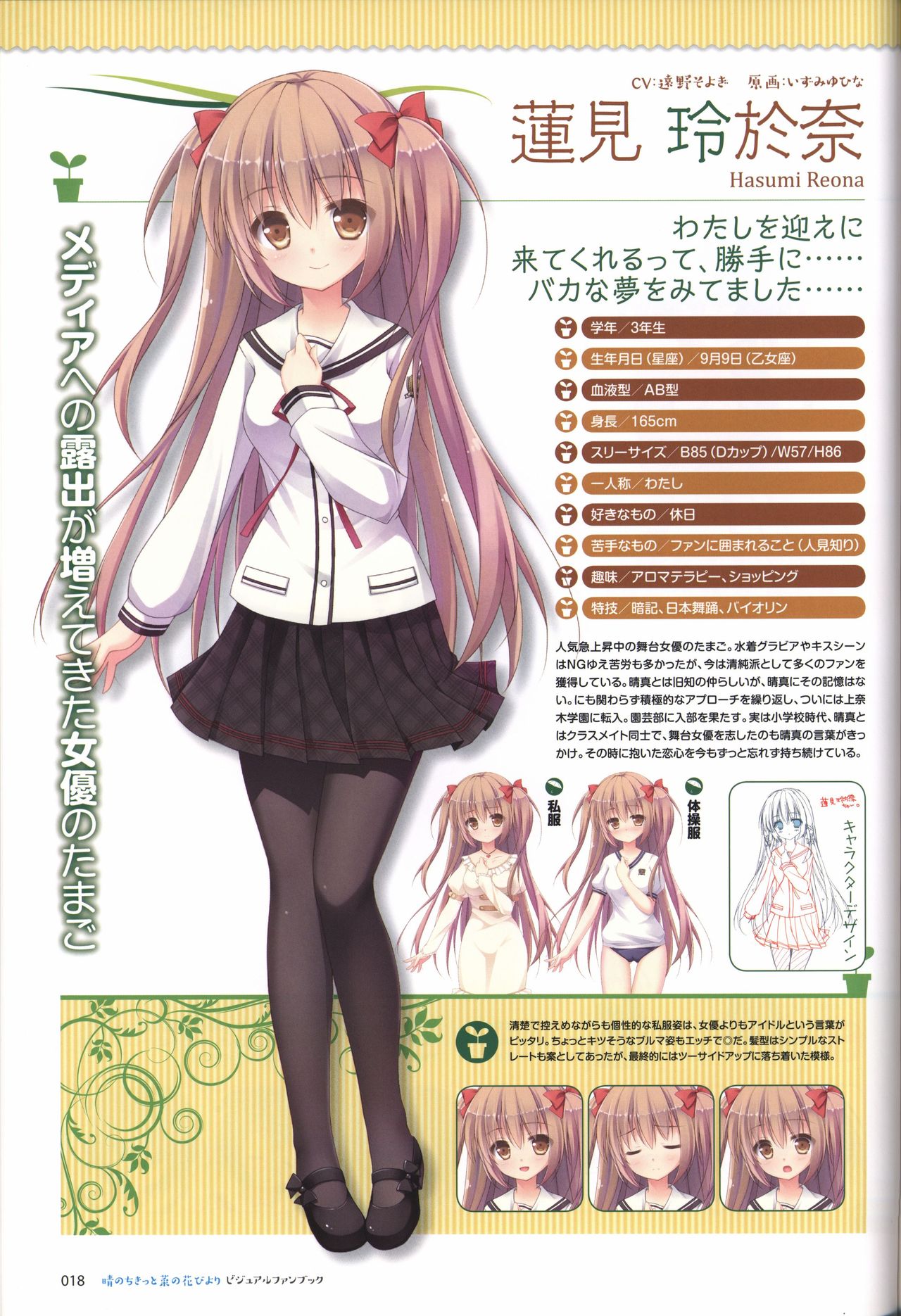Hare Nochi Kitto Nanohana Biyori Visual Fanbook - Page 17