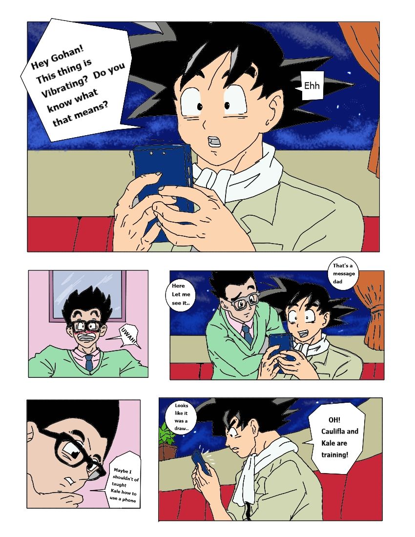 Training Day! Caulifla x Kale! - Page 20