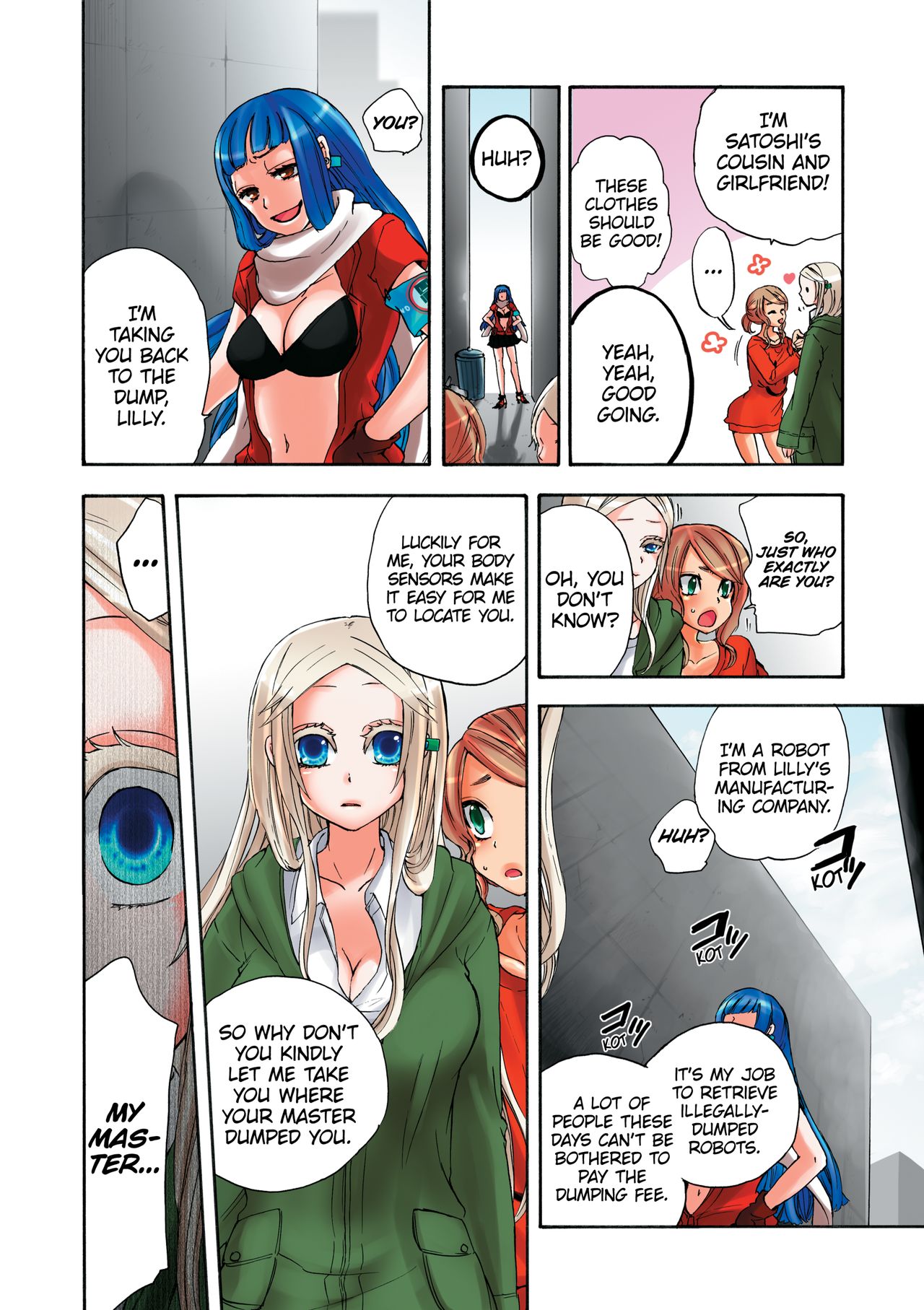Aigan Robot Lilly - Pet Robot Lilly Vol. 2 - Page 117