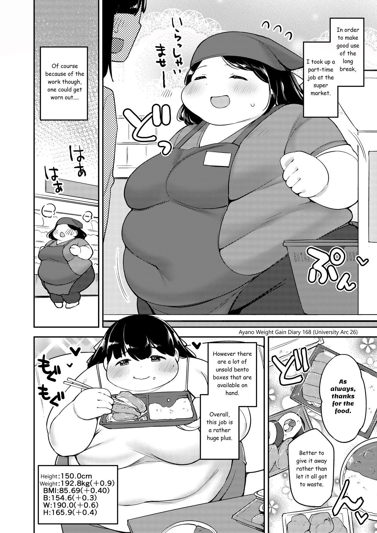 Ayano's Weight Gain Diary [English] Torrent - Page 168