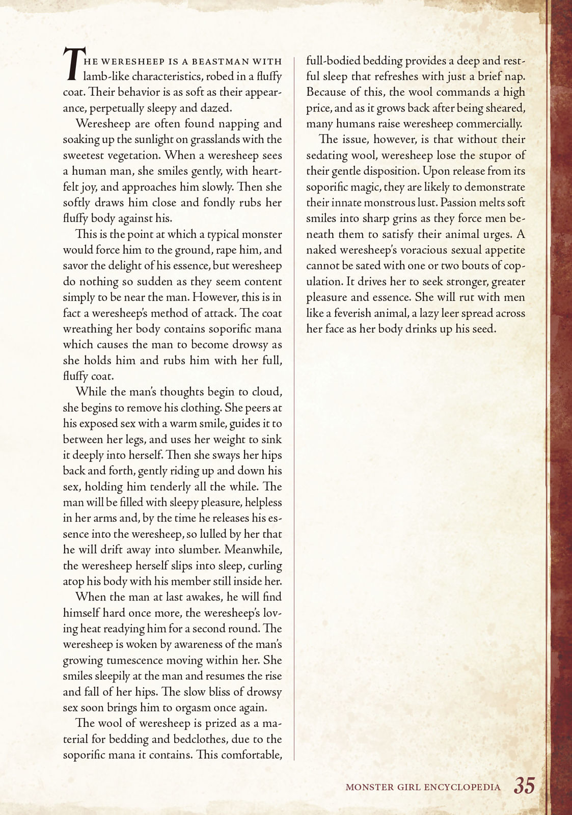Monster Girl Encyclopedia Vol. 1 - Page 36